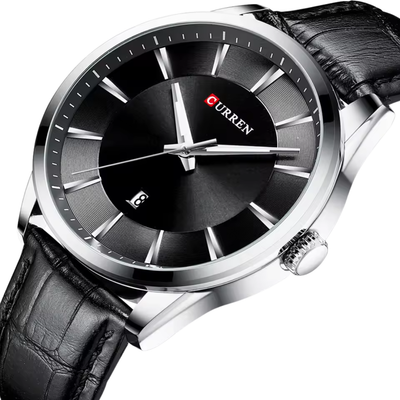 Eclipse Classic Leather Watch