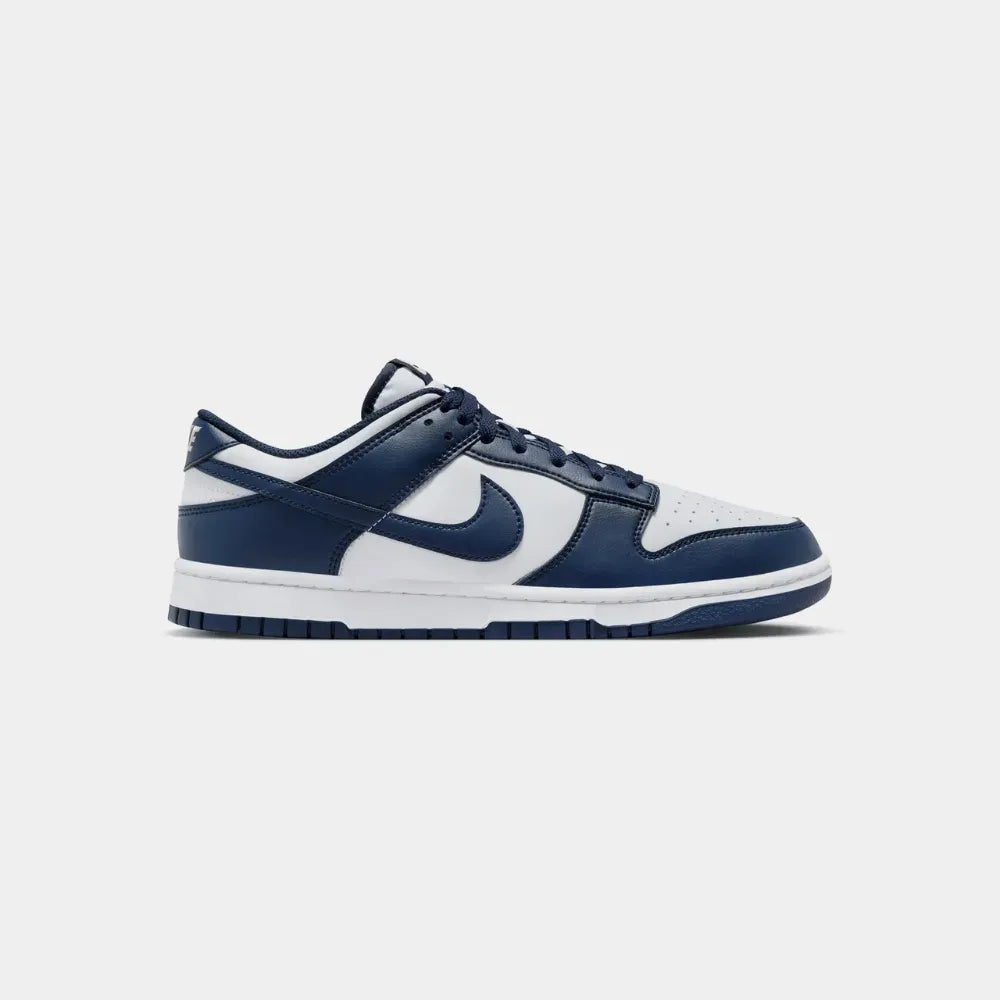 NK Dunk Low - Midnight Navy White