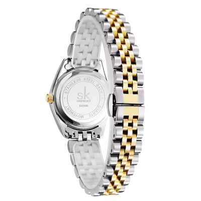 LuxeAura Crystal Watch
