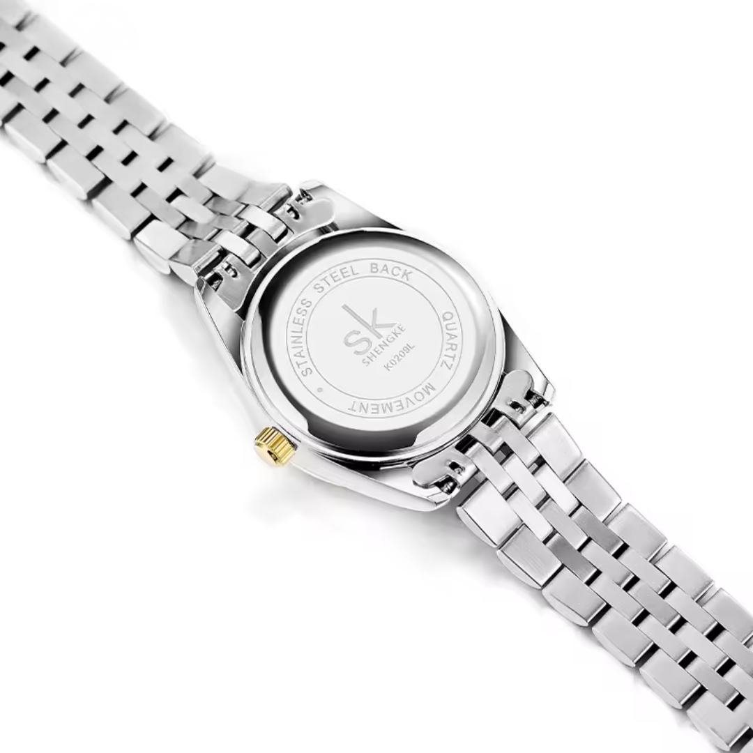 LuxeAura Crystal Watch