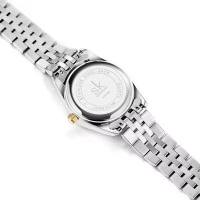 LuxeAura Crystal Watch