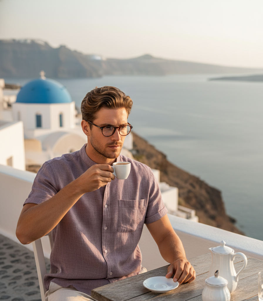 Mandarin Breeze Shirt – Purple