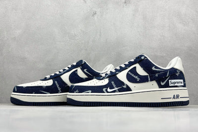 NK Air Force 1 Supreme - Navy Blue/White