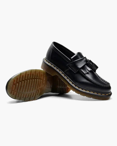 Classic Leather Loafers – Black