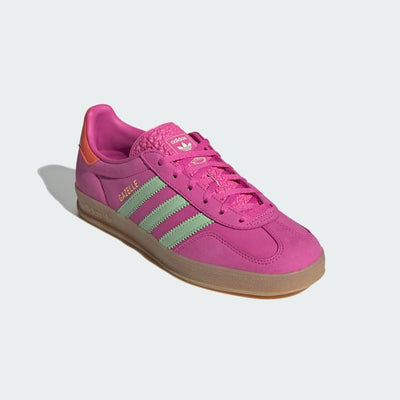 Ad Gazelle Indoor - Semi Lucid Fuchsia/Semi Green Spark/Signal Coral