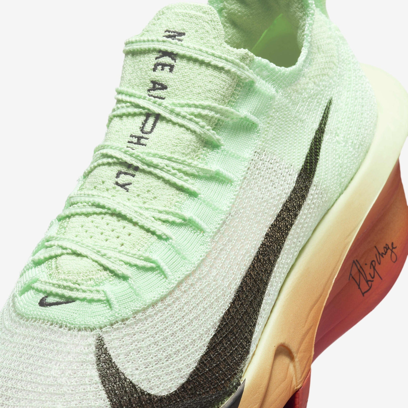 NK Air Zoom Alphafly 3 – Green/Orange