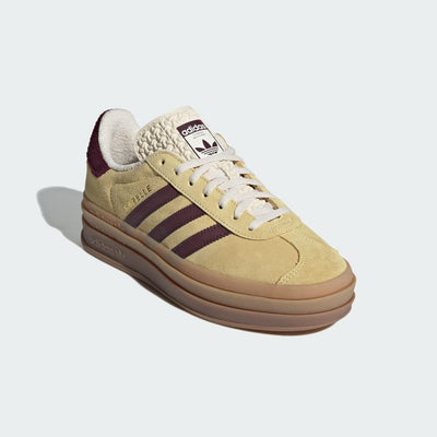 Ad Gazelle Bold - Almost Yellow/Maroon