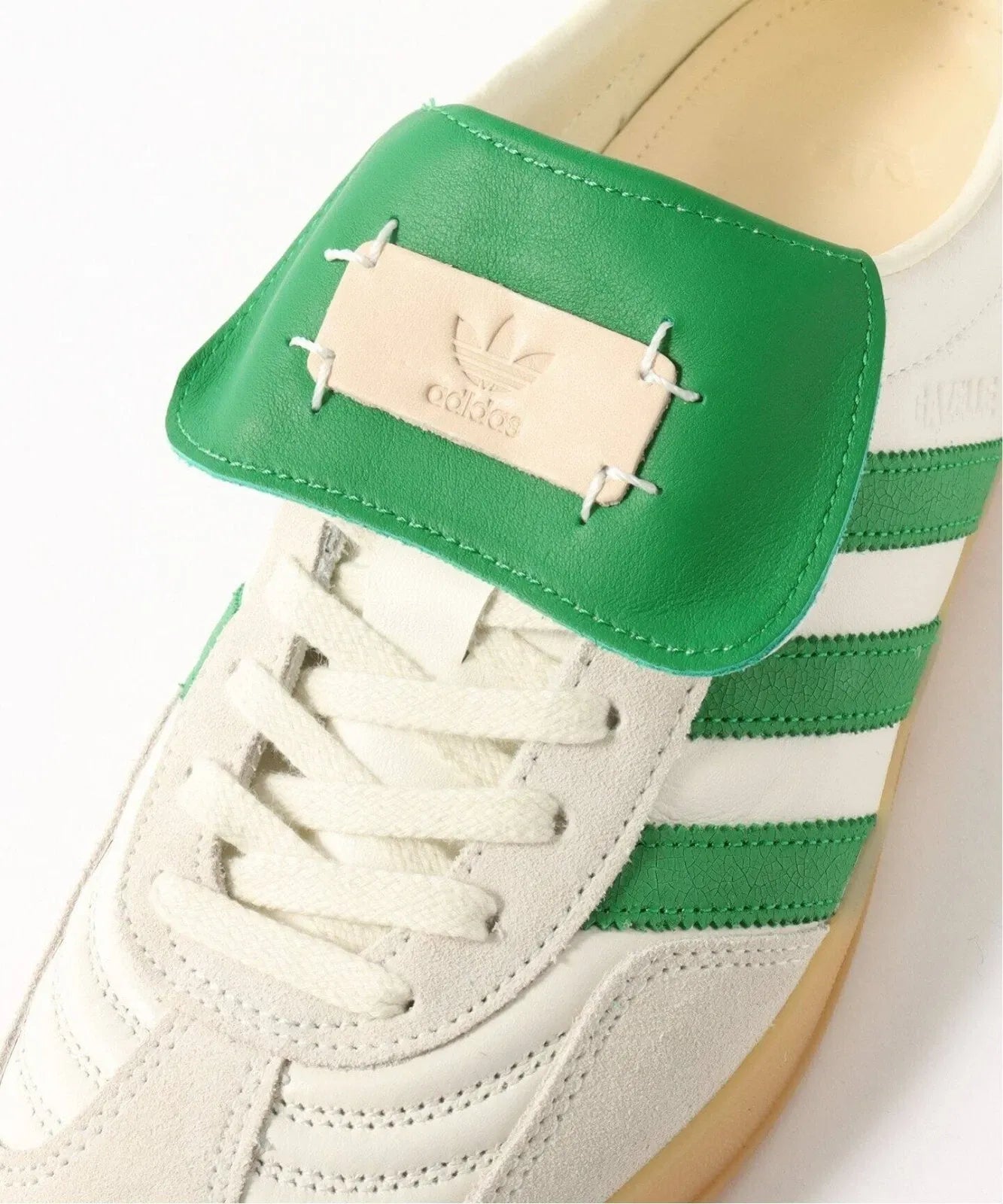 Ad x FTI  Gazelle Indoor - Green/Cream White