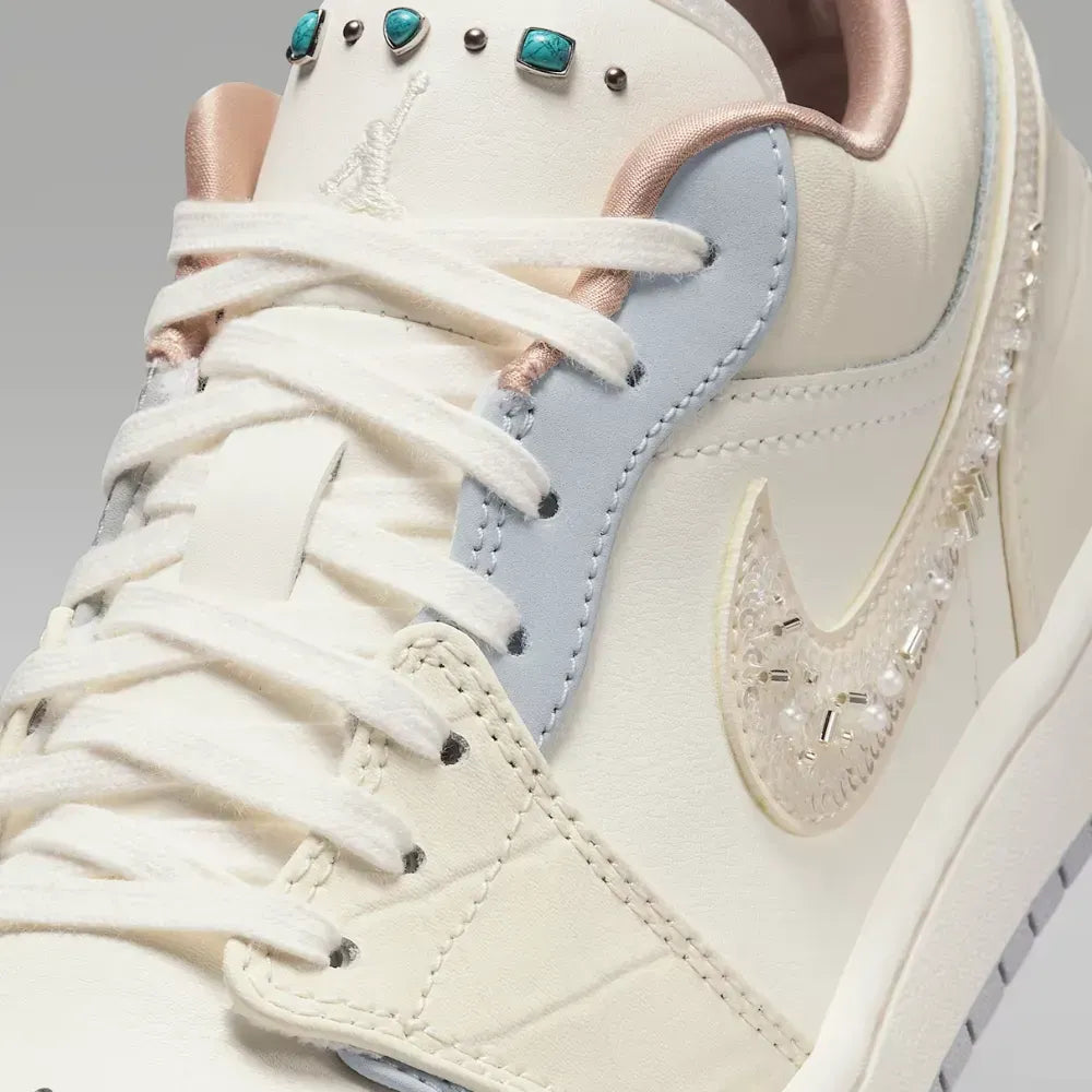 AJ 1 Low - Sail Soft Pearl