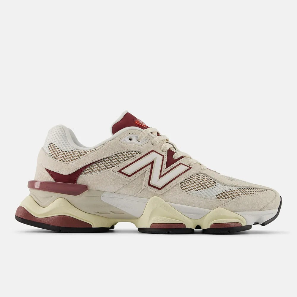 NB 9060 – Beige/Burgundy