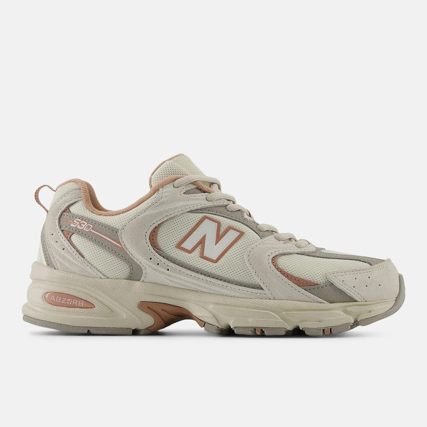 NB 530 - Light Cream/Peach/Light Grey