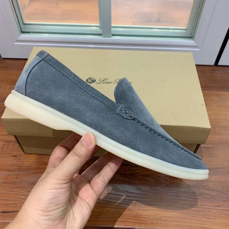 LRP Summer Walk Loafers – Grey Suede