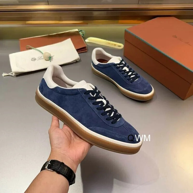 LRP Nuages Sneakers – Navy & White Suede