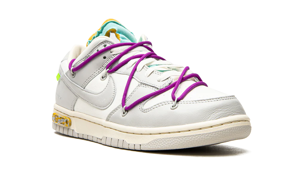 NK Dunk Low Off White Lot 21:50