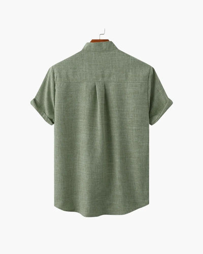 Mandarin Breeze Shirt – Green