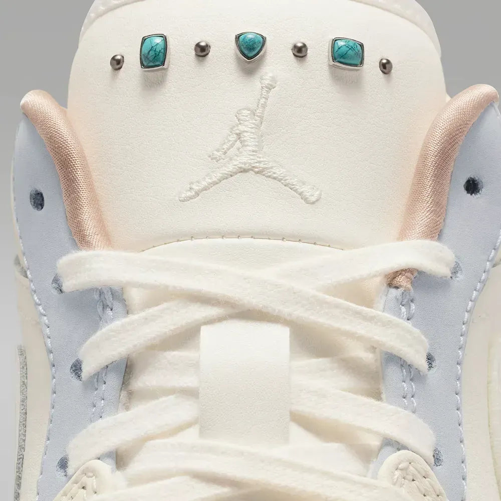 AJ 1 Low - Sail Soft Pearl