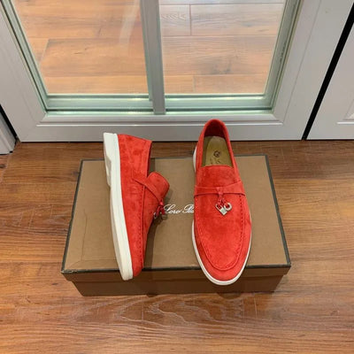 LRP Summer Walk Loafers – Suede Red