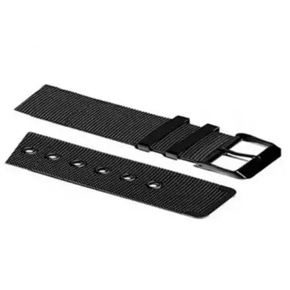 Midnight Mesh Watch – Black/Rose Gold