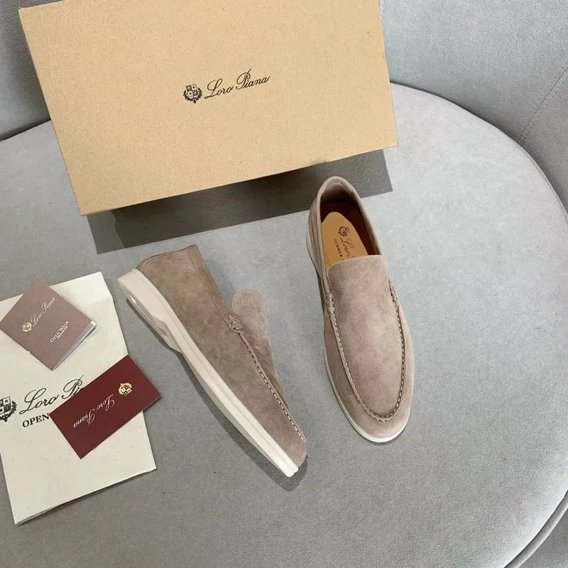 LRP Summer Walk Loafers – Beige Suede
