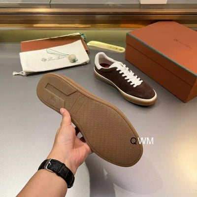 LRP Nuages Sneakers – Brown & White Suede