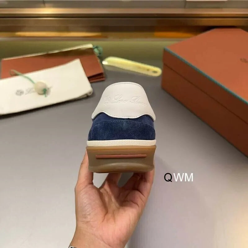 LRP Nuages Sneakers – Navy & White Suede