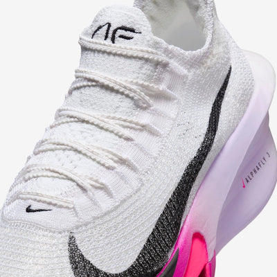 NK Air Zoom Alphafly 3 – White/Hyper Pink