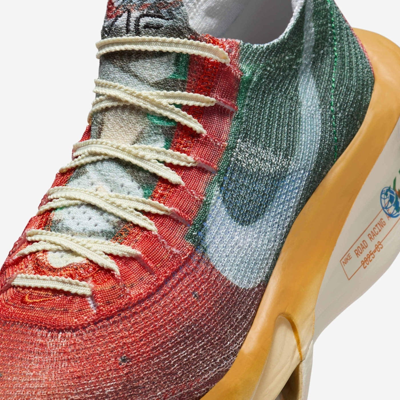 NK Air Zoom Alphafly 3 – Multi-Color/Light Aqua/Orange Glow