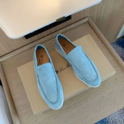 LRP Summer Walk Loafers – Sky Blue Suede