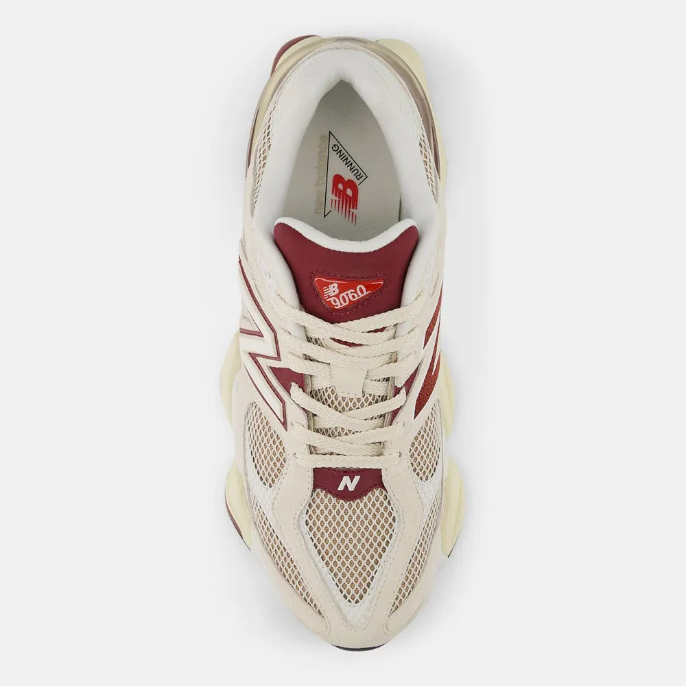 NB 9060 – Beige/Burgundy