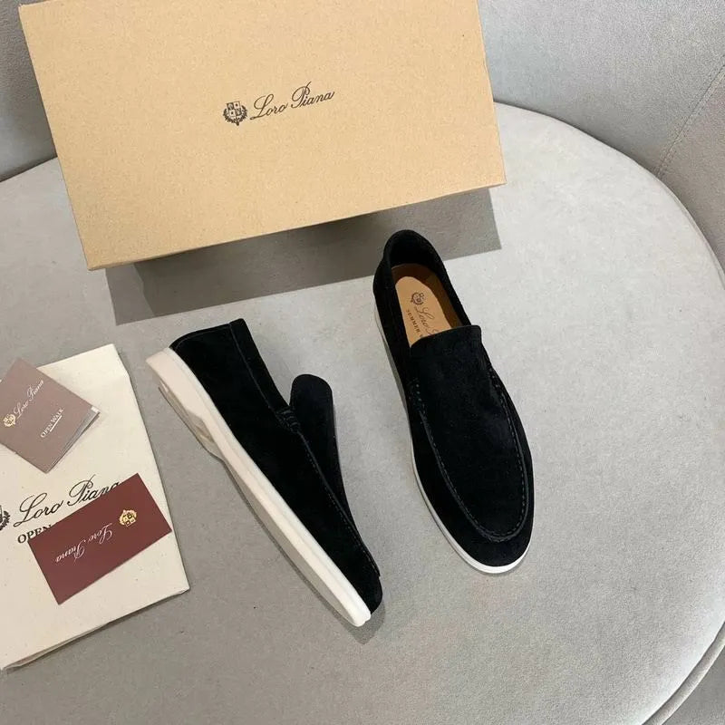 LRP Summer Walk Loafers – Black Suede