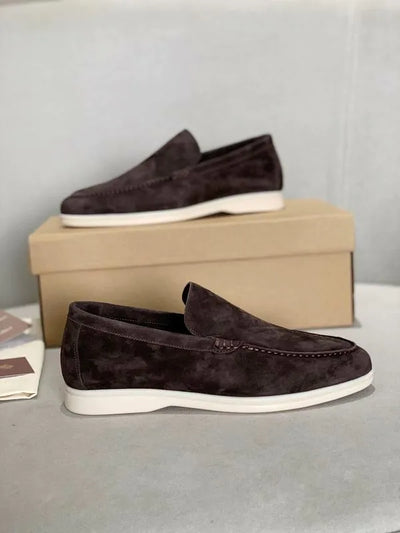 LRP Summer Walk Loafers – Dark Brown Suede