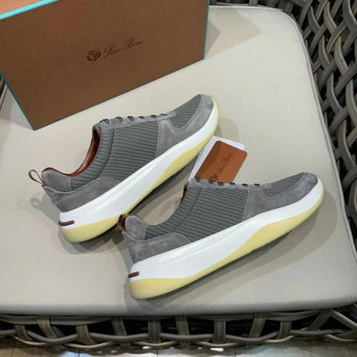 LRP 360 LP Walk Sneakers – Grey Suede & Mesh