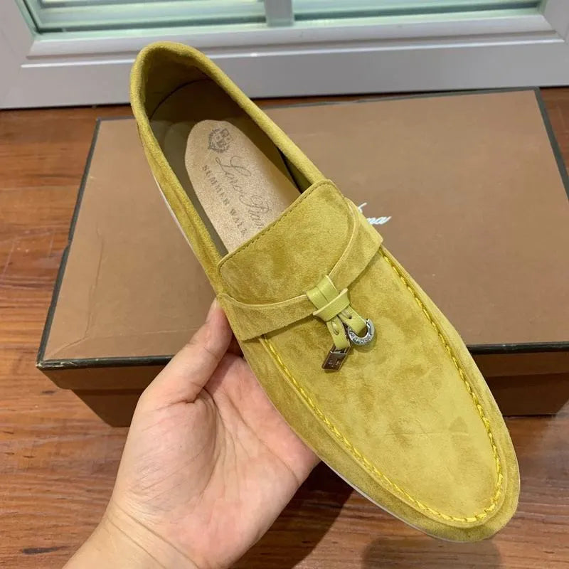LRP Summer Walk Loafers – Suede Mustard