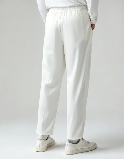 Linen Ease Pants – White