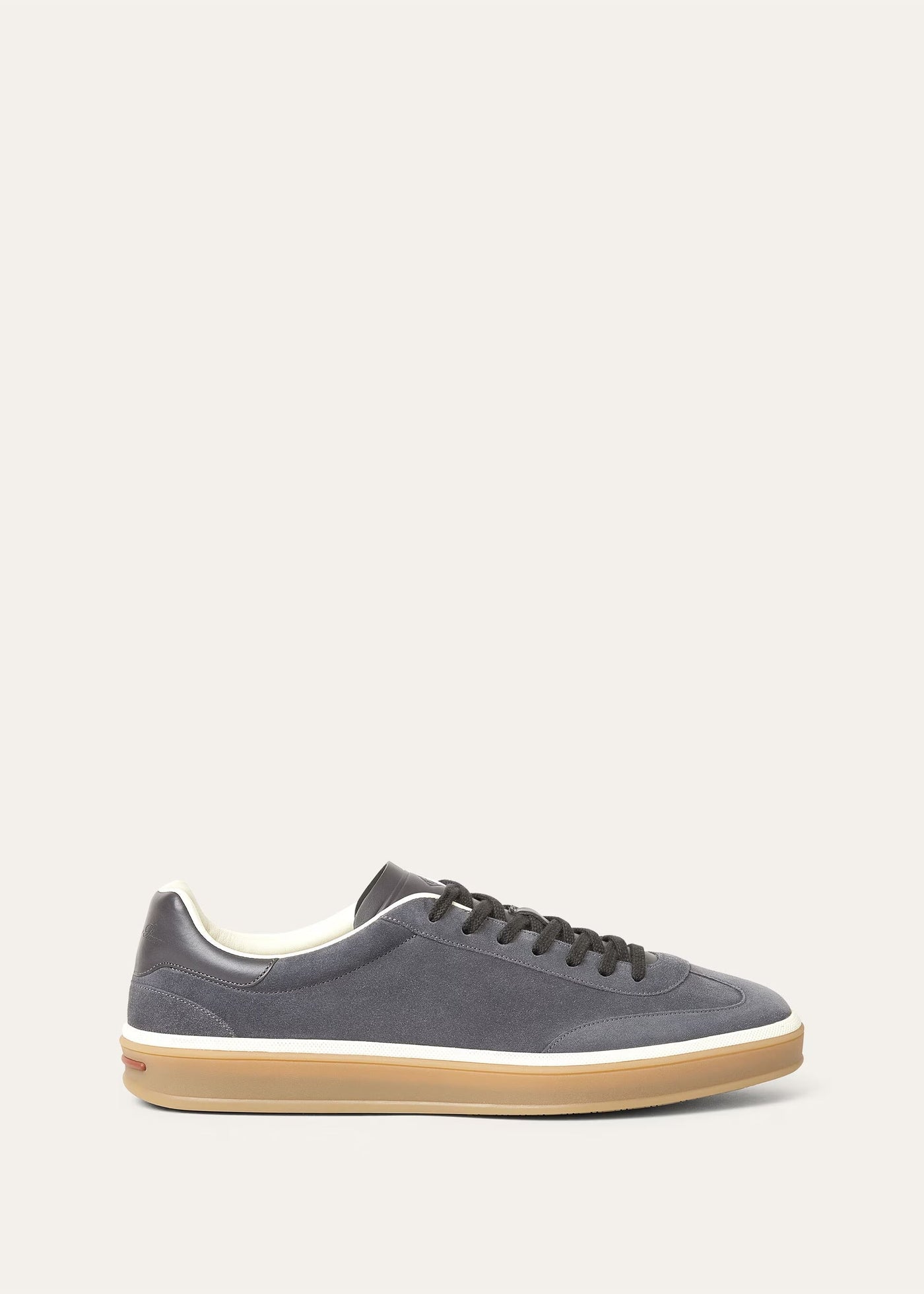 LP Walk Sneaker Suede Calf Split – Obsidian Grey