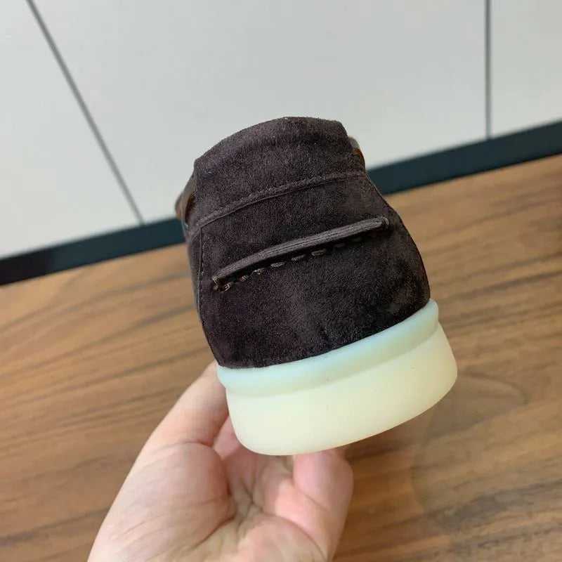 LRP Summer Walk Boat Shoes – Dark Brown Suede