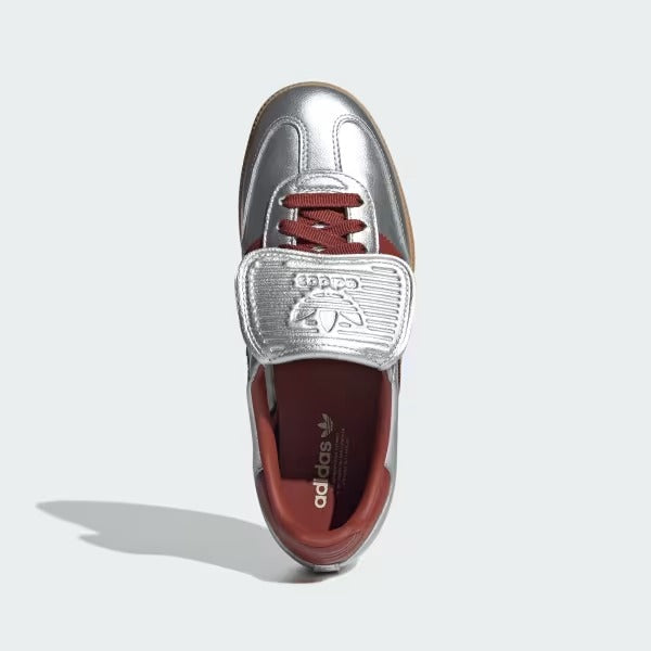 Ad Samba LT Silver Metallic/ Preloved Ruby/ Gum