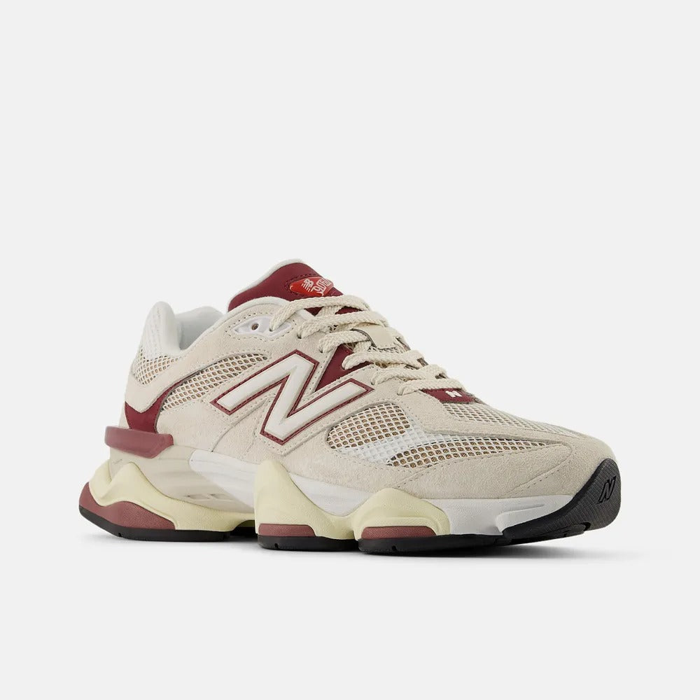 NB 9060 – Beige/Burgundy