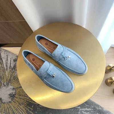 LRP Summer Walk Loafers – Suede Light Blue