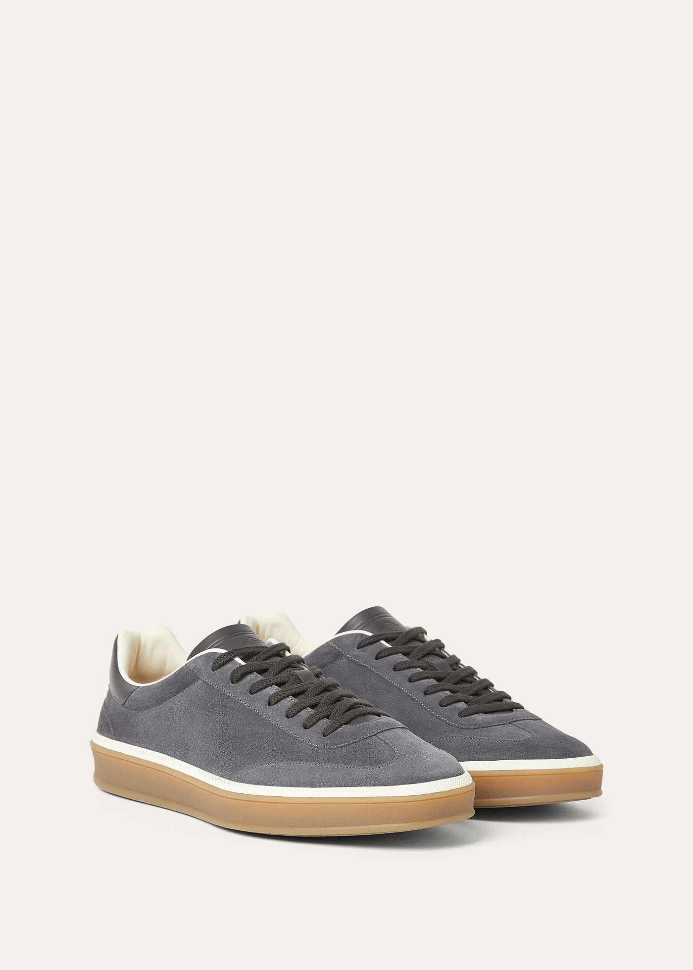 LP Walk Sneaker Suede Calf Split – Obsidian Grey