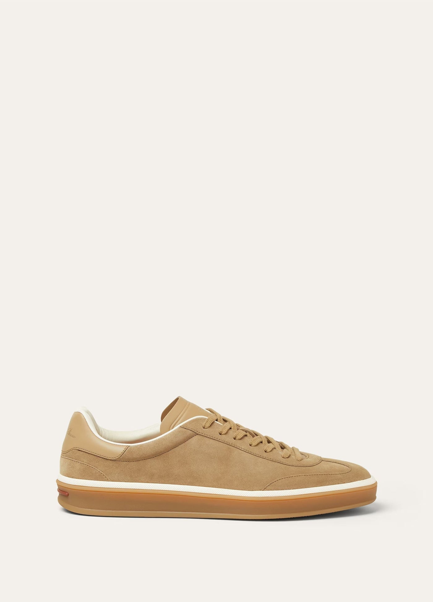 LP Walk Sneaker Suede Calf Split – Light Wood Smoke