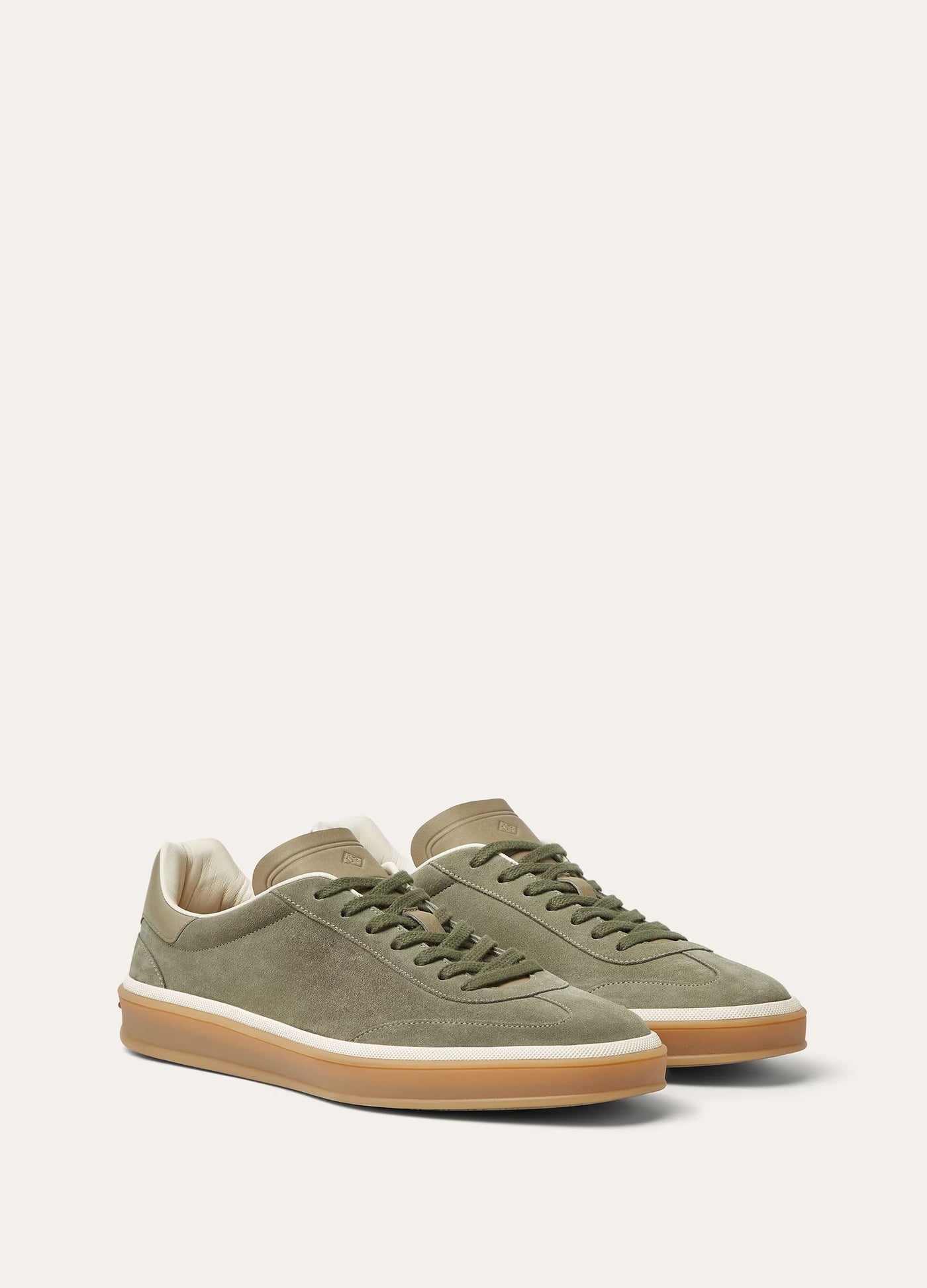 LP Walk Sneaker Suede Calf Split – Army Gray