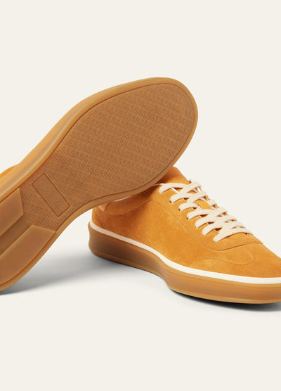 LP Walk Sneaker Suede Calf Split – Orange
