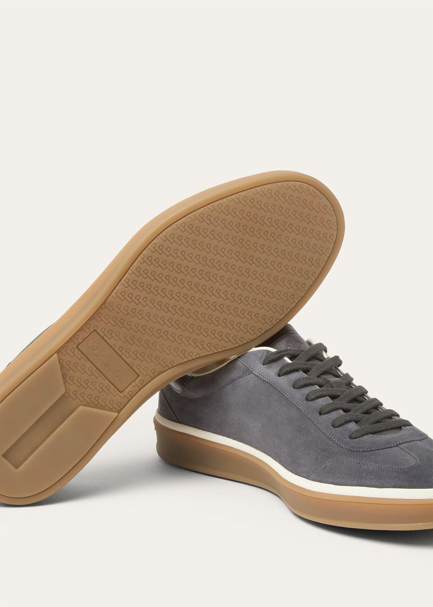 LP Walk Sneaker Suede Calf Split – Obsidian Grey