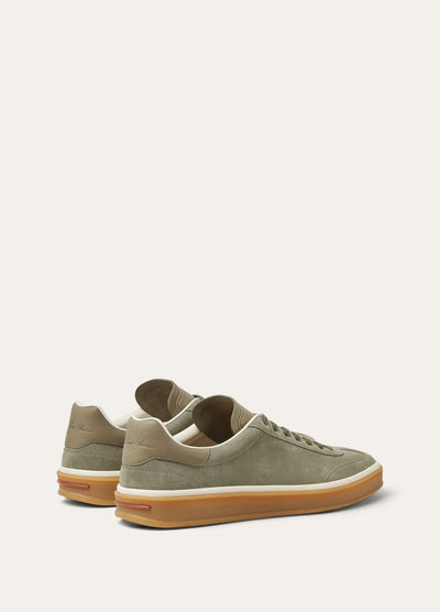 LP Walk Sneaker Suede Calf Split – Army Gray