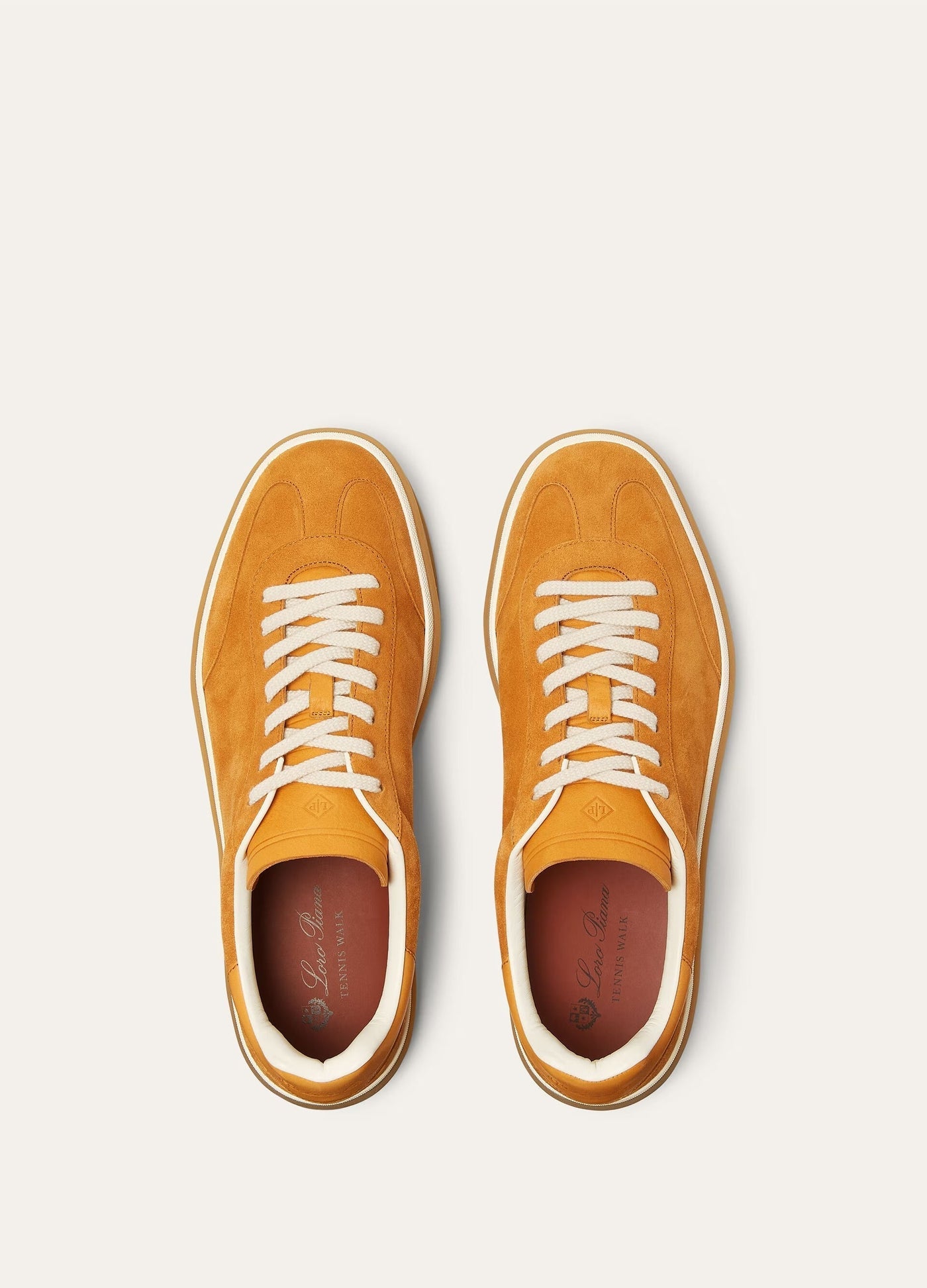 LP Walk Sneaker Suede Calf Split – Orange