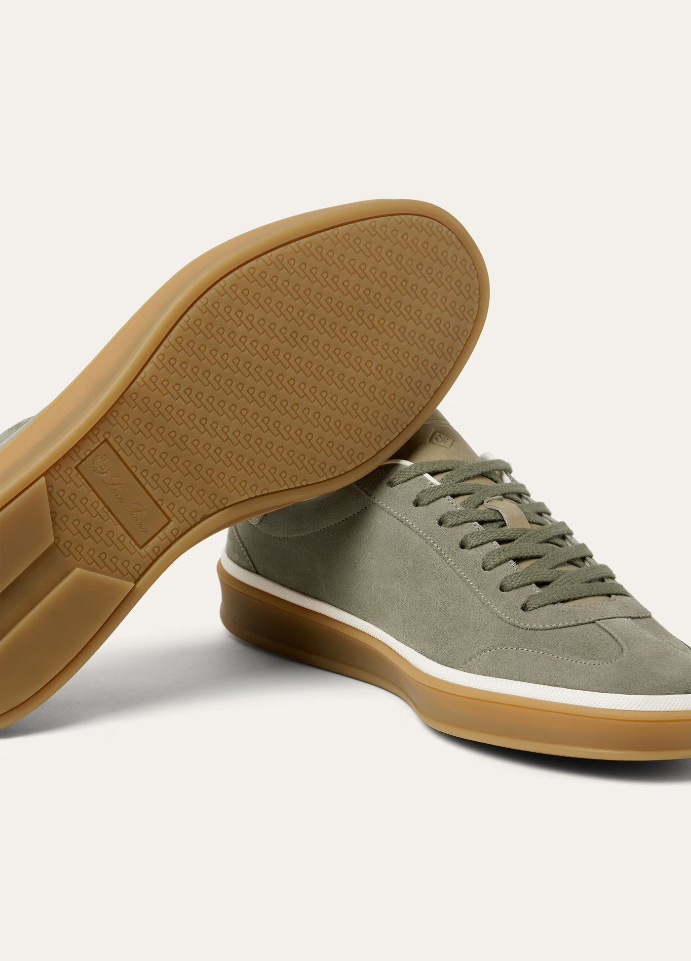 LP Walk Sneaker Suede Calf Split – Army Gray