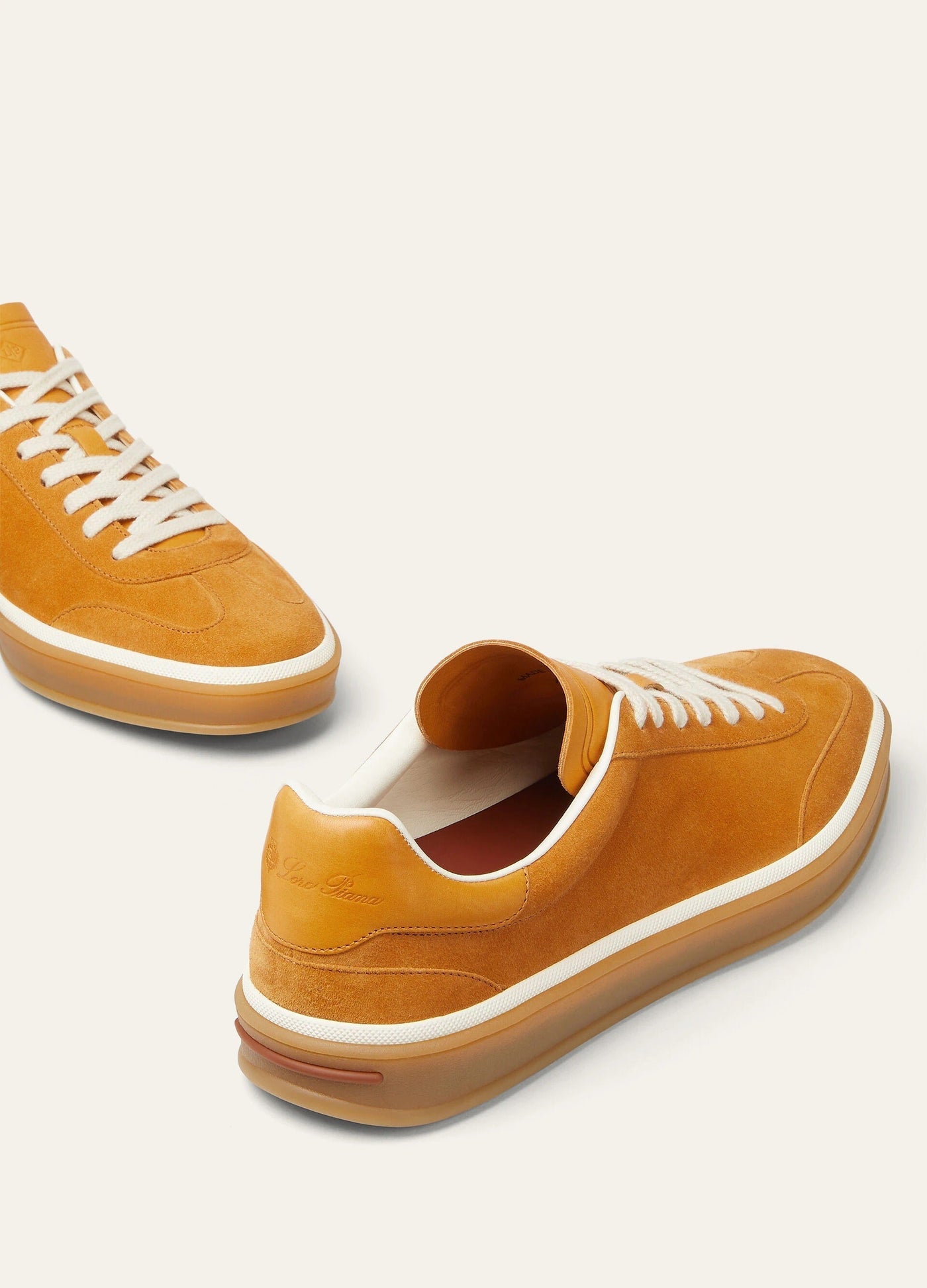 LP Walk Sneaker Suede Calf Split – Orange