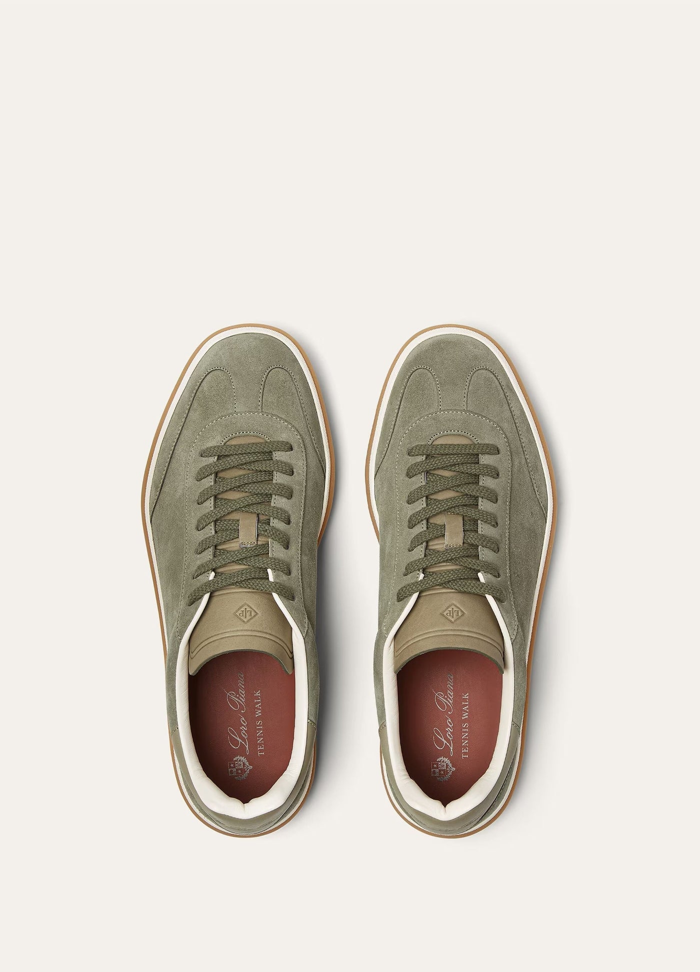 LP Walk Sneaker Suede Calf Split – Army Gray