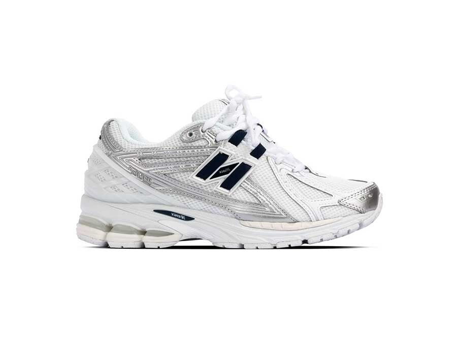 NB 1906 - White/Metallic Silver/Navy